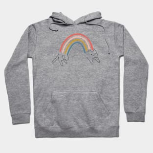 Rainbow cat Hoodie